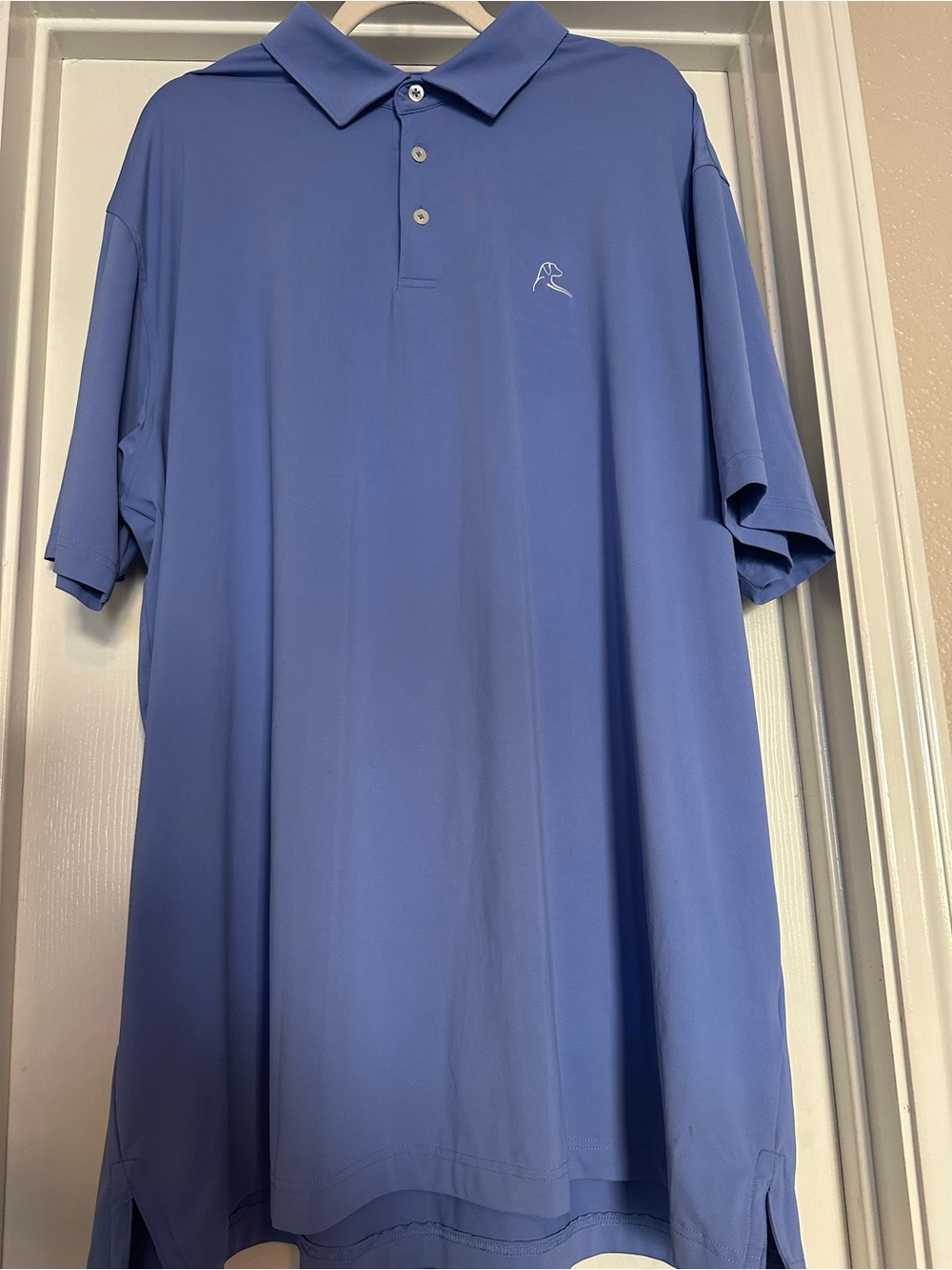Rhoback Men's Lavender Blue Performance Polo